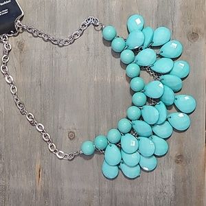 Faux Turquoise Necklace